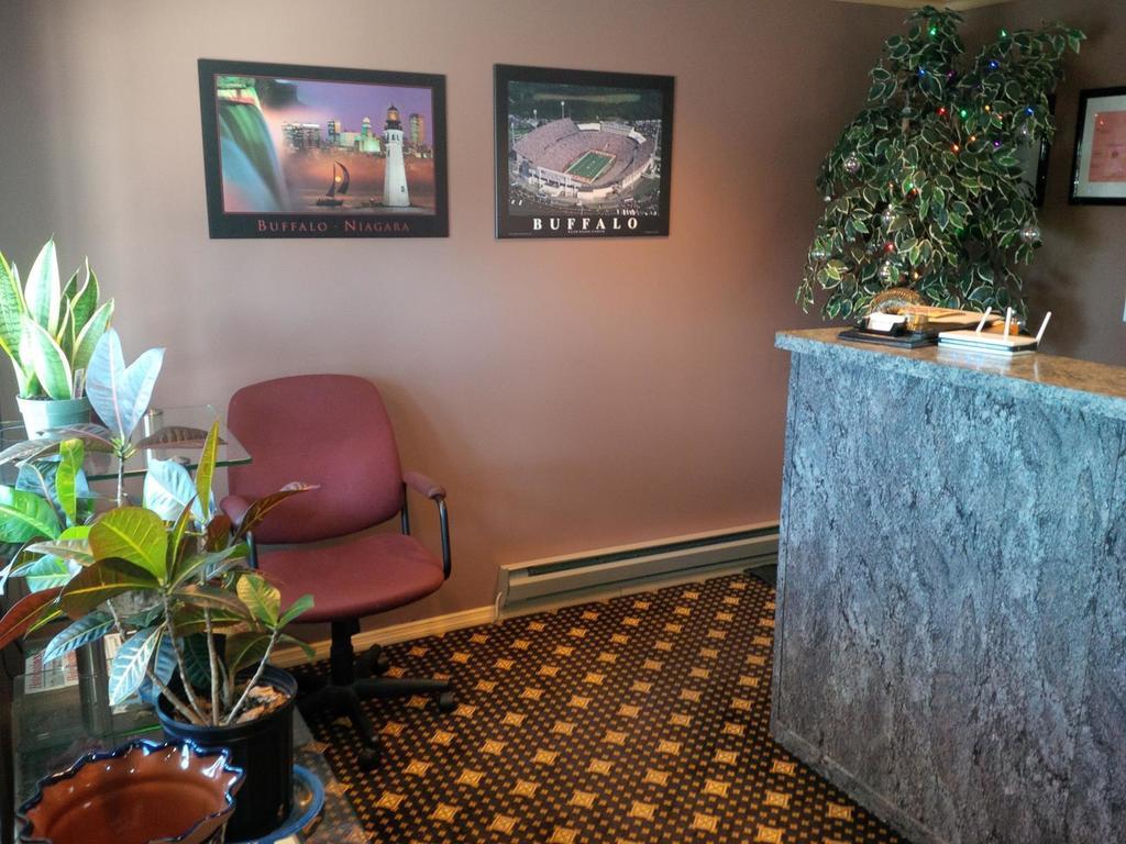 Pink Fountain Motor Inn Depew Exterior foto